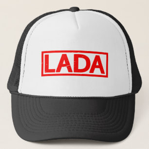 Lada Briefmarke Truckerkappe