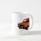 Lada - das sowjetische russische Auto Kaffeetasse (VorderseiteRechts)