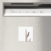 Ladder-Backed Woodpecker Magnet (In Situ (Geschirrspüler))