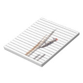 Ladder-Backed Woodpecker Notizblock (Rotiert)