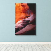 Ladder in Antelope Leinwanddruck (Insitu (Holzboden))