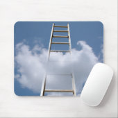 Ladder in Wolken Mousepad (Mit Mouse)