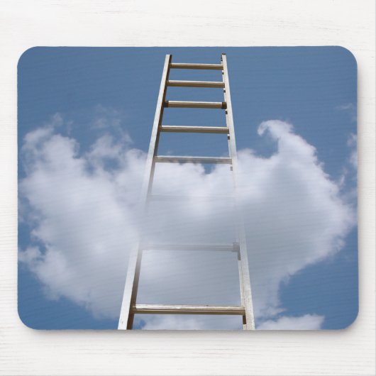 Ladder in Wolken Mousepad (Vorne)