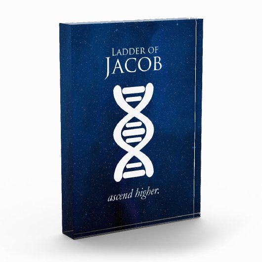 Ladder Jacob Acrylic Logo Art Fotoblock (Links)