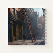 Ladder Superstition Hardcover Notizblock (Rückseite)