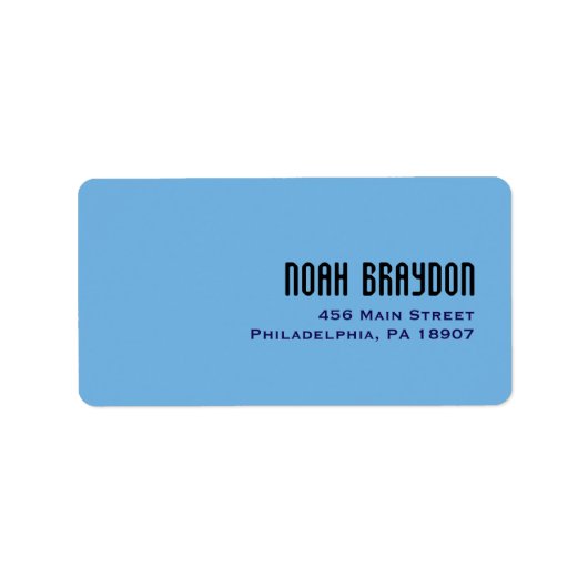 LADDER zum STARS-Rücksendeadresse-Etikett Adressaufkleber (Vorne)