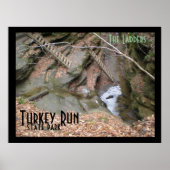 Ladders, Turkey Run Staat Park Poster (Vorne)