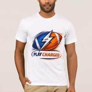 Lade das Charged Football Shirt – Lightning Bolt S
