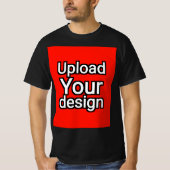 Lade dein Design hoch T-Shirt (Vorderseite)