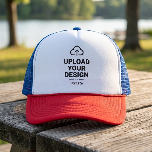 Lade dein Design hoch Truckerkappe