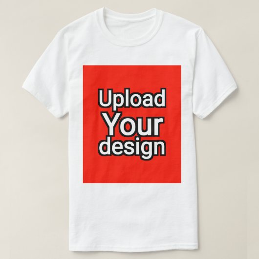 Lade dein Design T-Shirt hoch (Design vorne)