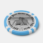 Lade deine Foto-Poker-Chips-Geschenk mit individue Pokerchips (Einzeln)