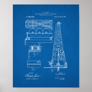 Ladeanzeiger für das Patent für Bohrgeräte - Poster