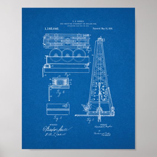 Ladeanzeiger für das Patent für Bohrgeräte - Poster (Vorne)