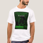 Ladebildschirm Hacker Laptop Grafik T-Shirt (Vorderseite)