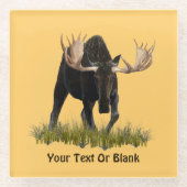 Ladebulle Glasuntersetzer (Vorderseite)