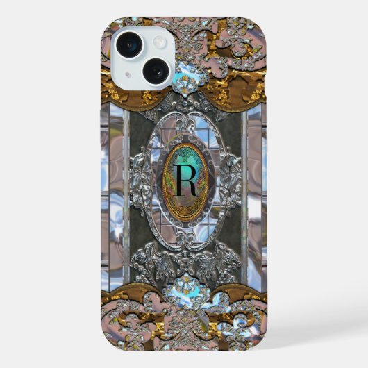 Ladeceure Schöne Monogramm Plus iPhone Hülle (Rückseite)