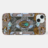Ladeceure Schöne Monogramm Plus iPhone Hülle (Rückseite (Horizontal))