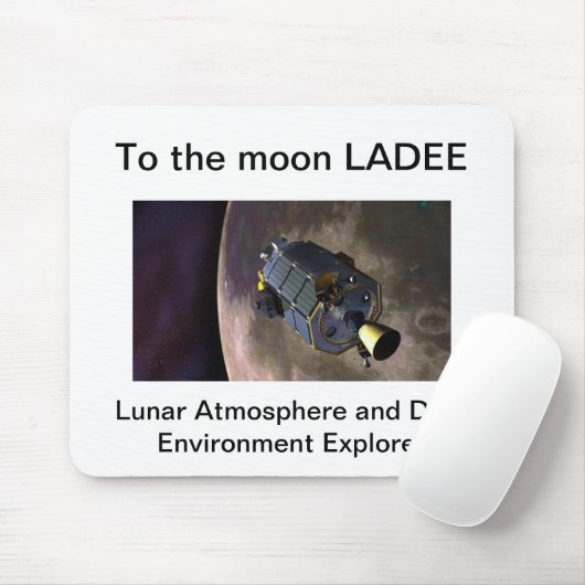 LADEE Mond-Auftrag mousepad (Mit Mouse)