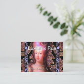 Ladee Plume French Baroque Visitenkarte (Stehend Vorderseite)