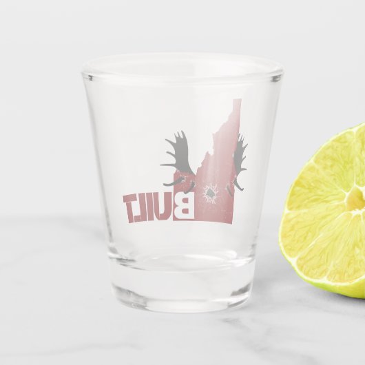 LadeElch Schnapsglas (Rückseite)