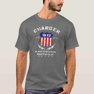 Ladegerät-amerikanischer Muskel 1972 v3 T-Shirt