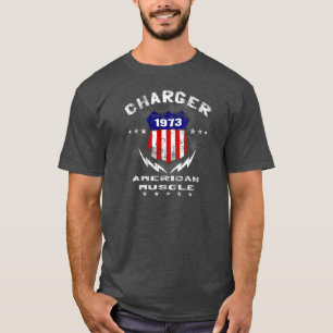 Ladegerät-amerikanischer Muskel 1973 v3 T-Shirt