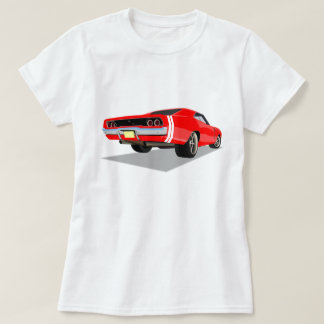 Ladegerät des Rot-68 T-Shirt