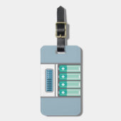 Ladegerät Gepäckanhänger (Vorderseite vertikal)