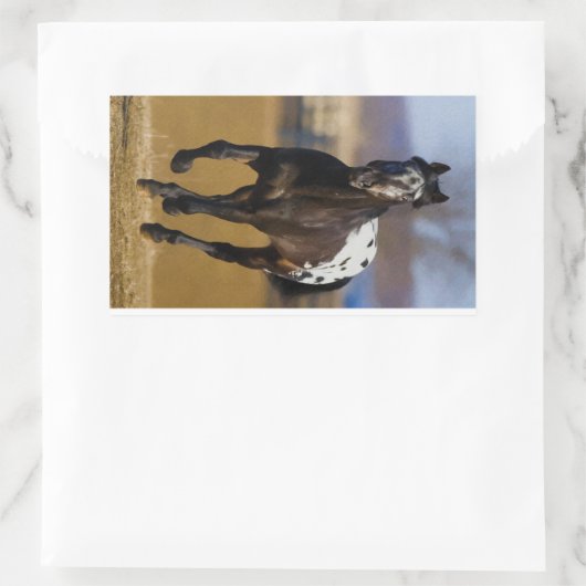 Ladegerät Rechteckiger Aufkleber (Tasche)