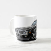 Ladegerät-schwarzes Auto 1973-74 Kaffeetasse (Vorderseite Links)