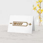 Ladegerät - Solar-Hybrid-Batterie Karte (Gelbe Blume)