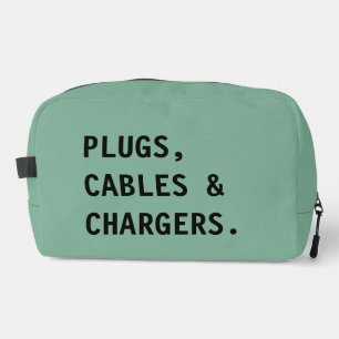 Ladegerät- und Kabel-Organizer, Reisetasche für da Waschbeutel