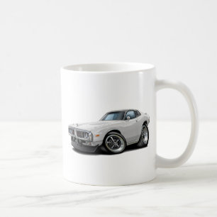 Ladegerät-Weiß-Schwarzes Opern-Spitzen-Auto Kaffeetasse