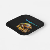 Ladegeräte für benutzerdefinierte Golden Chrome-He Pappteller (Gewinkelt)