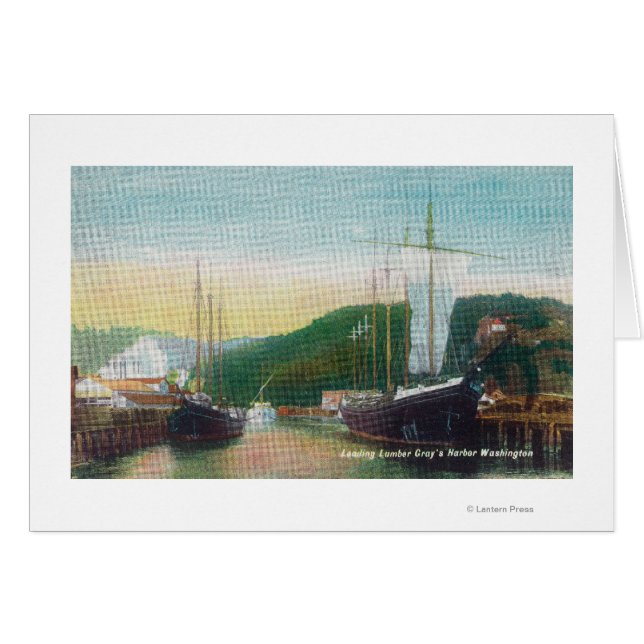 Ladelöcher in Schooners Szene (Vorderseite (Horizontal))