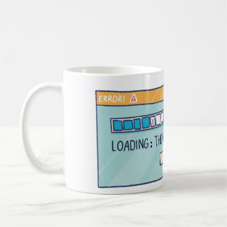 Laden: Der Wille, mit dem Lesen aufzuhören Kaffeetasse