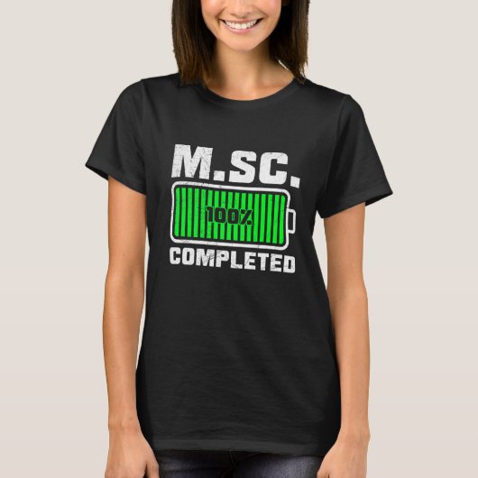 Laden des Master Master Master of Science T-Shirt (Vorderseite)