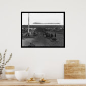 Laden einer Kanone auf Fort C. F. Smith 1865 Poster (Küche)