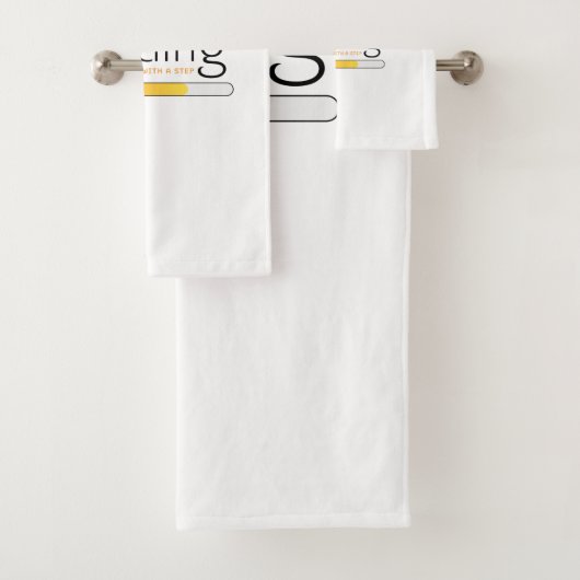 Laden - Erfolg beginnt mit einem Schritt Badhandtuch Set (Insitu)