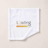 Laden - Erfolg beginnt mit einem Schritt Badhandtuch Set (Waschlappen)