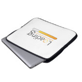 Laden - Erfolg beginnt mit einem Schritt Laptopschutzhülle (Vorne Knopf)