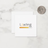 Laden - Erfolg beginnt mit einem Schritt Mitteilungskarte (Vorderseite/Rückseite Beispiel)