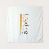 Laden - Erfolg beginnt mit einem Schritt Wandteppich (Vorderseite (Horizontal))