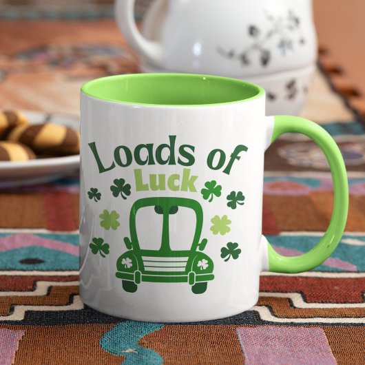 Läden für den Luck St. Patrick's Day Truck Tasse