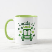Läden für den Luck St. Patrick's Day Truck Tasse (Links)