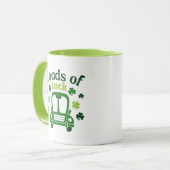 Läden für den Luck St. Patrick's Day Truck Tasse (Vorderseite Links)