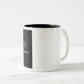 Laden-Furz laufende Zwei-Ton Kaffee-Tasse Zweifarbige Tasse (VorderseiteRechts)