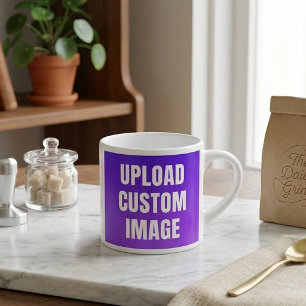 Laden Sie 2 benutzerdefinierte Bilder hoch - Fügen Espressotasse