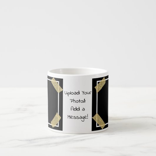 Laden Sie 2 Fotos mit einer benutzerdefinierten Na Espressotasse (Vorderseite)